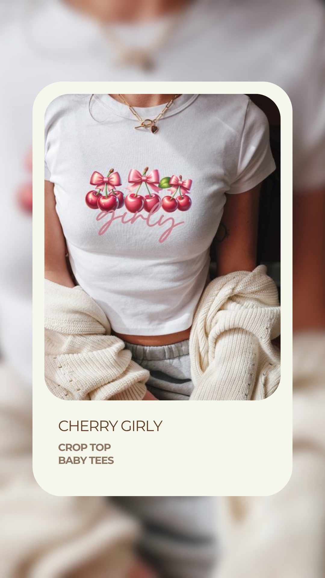 customized crop tops